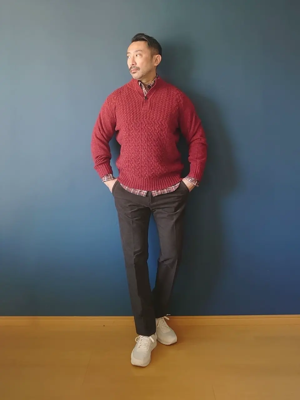 JOSEPH ABBOUD 安東 コーディネート画像