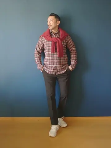 JOSEPH ABBOUD 安東 コーディネート画像