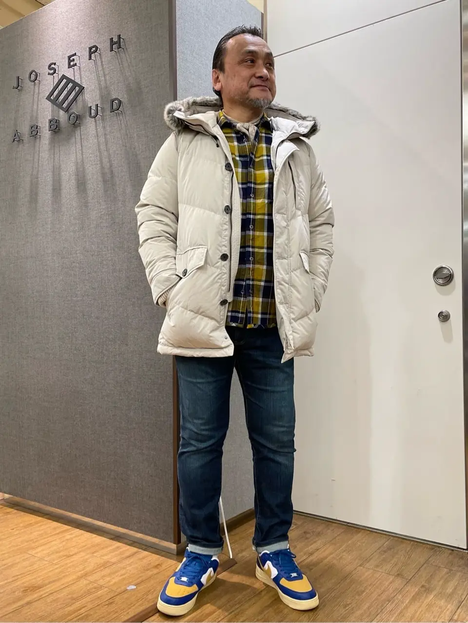 JOSEPH ABBOUD 辰見 コーディネート画像
