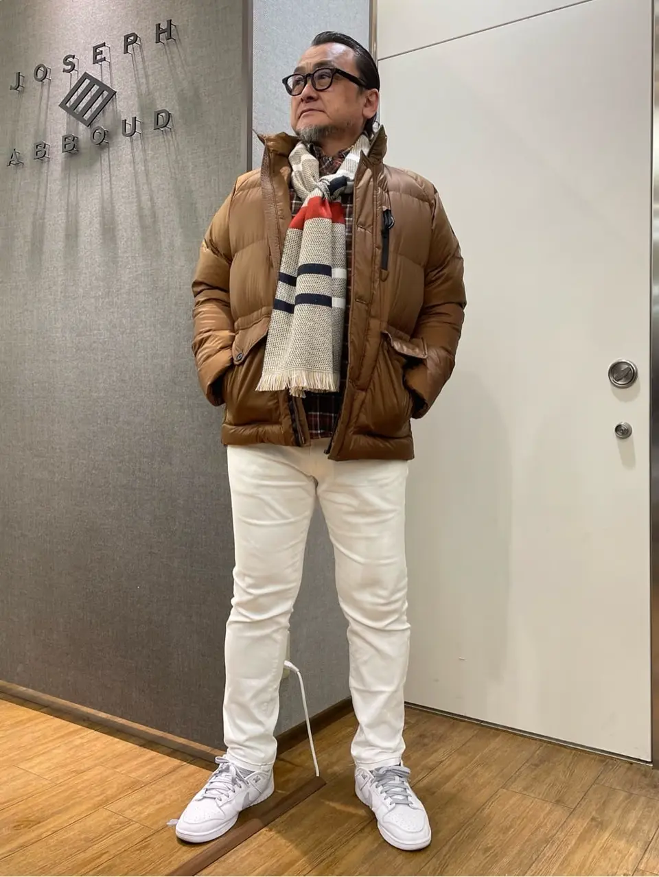 JOSEPH ABBOUD 辰見 コーディネート画像