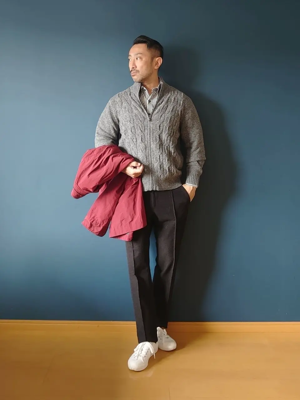 JOSEPH ABBOUD 安東 コーディネート画像