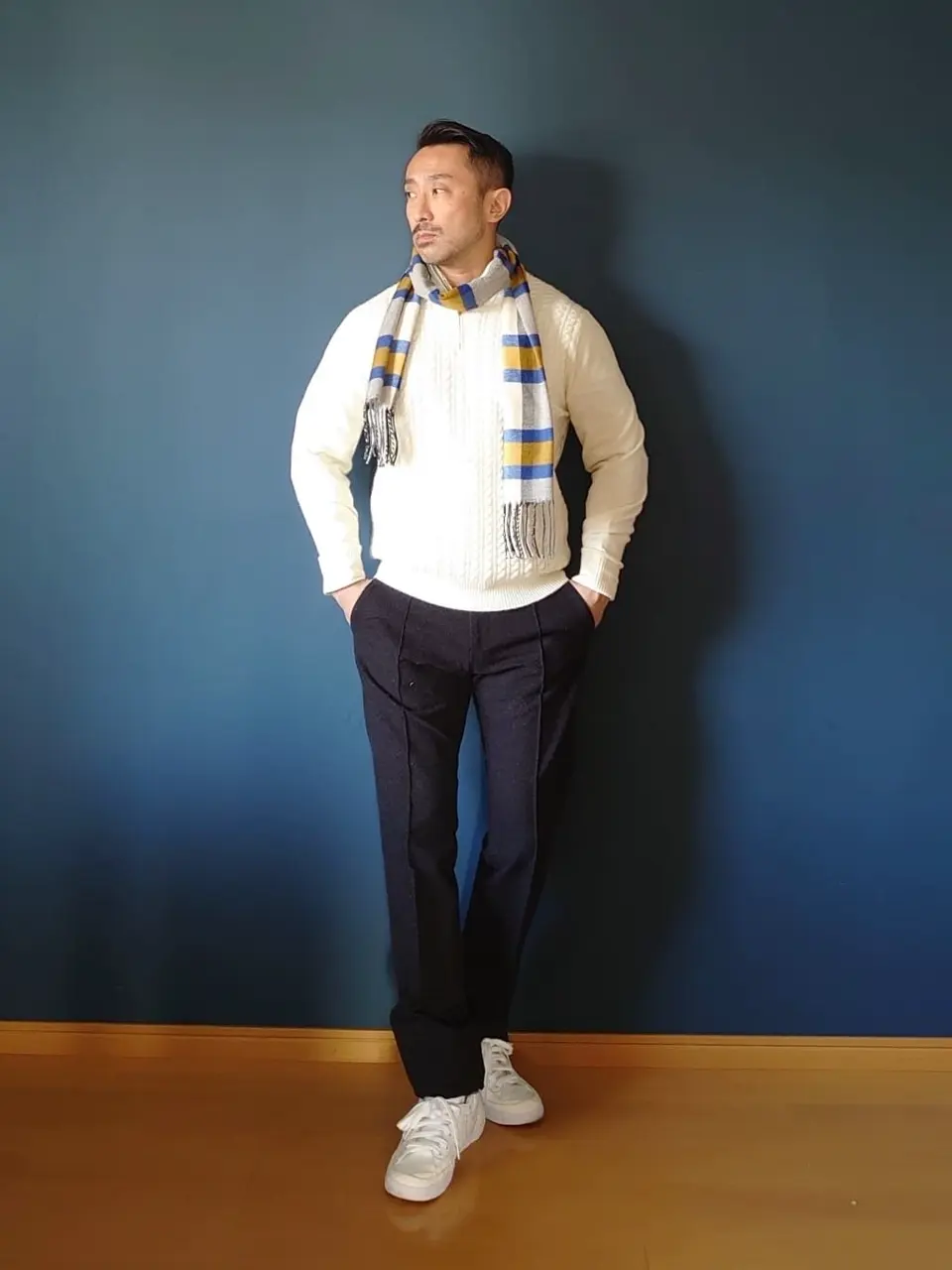 JOSEPH ABBOUD 安東 コーディネート画像