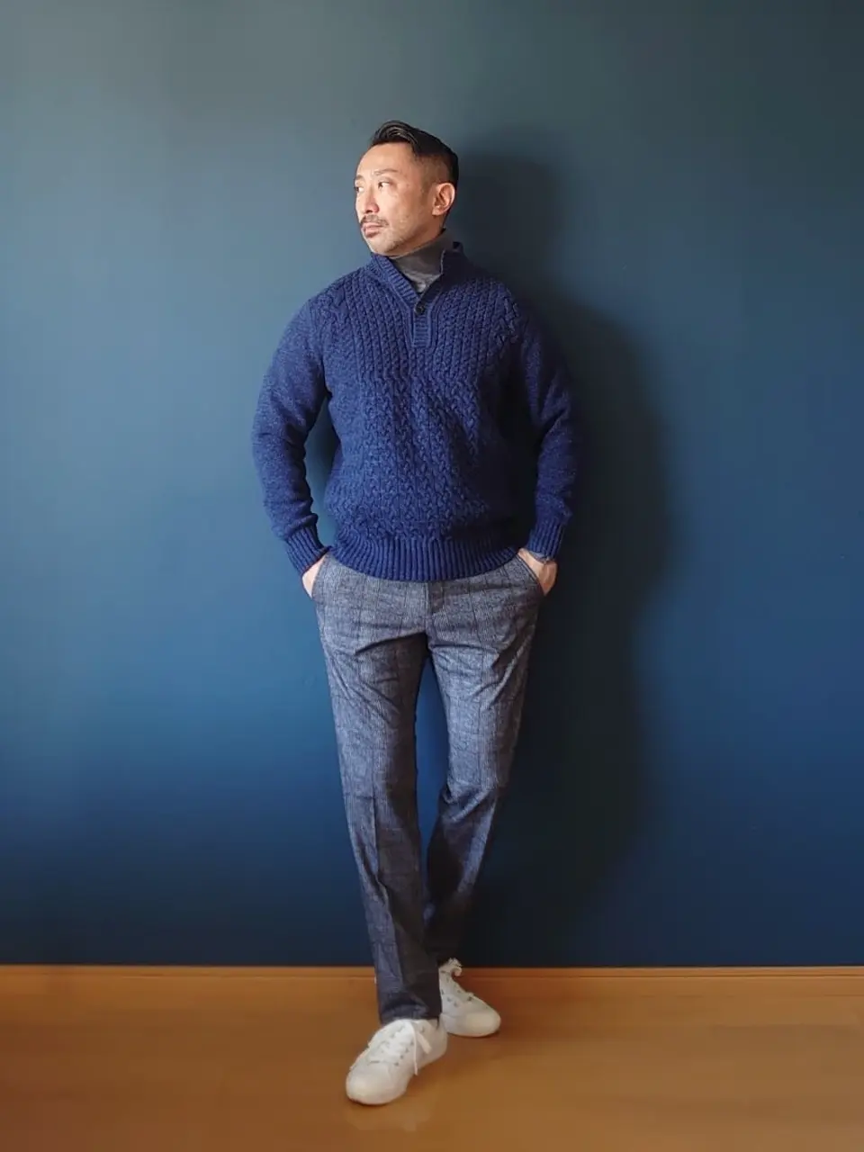 JOSEPH ABBOUD 安東 コーディネート画像