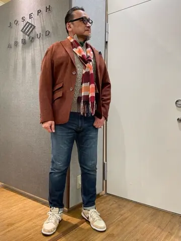 JOSEPH ABBOUD 辰見 コーディネート画像