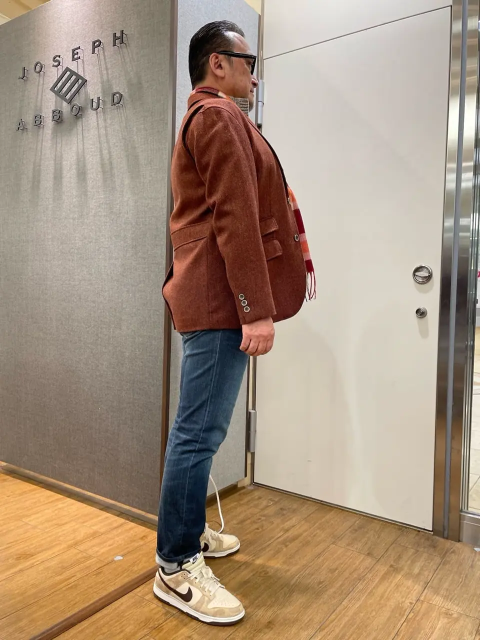 JOSEPH ABBOUD 辰見 コーディネート画像