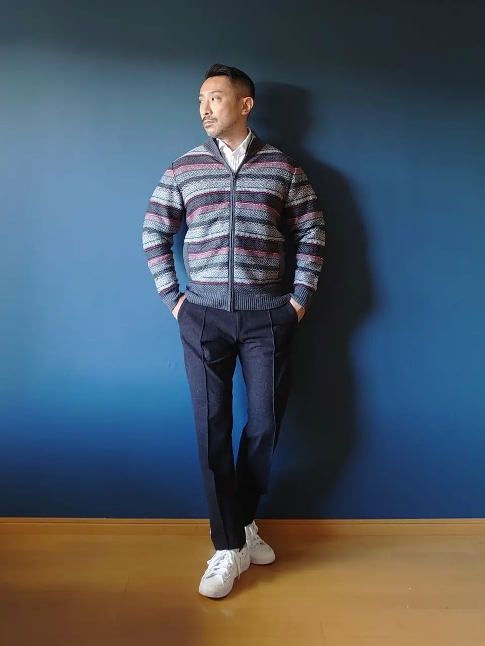 JOSEPH ABBOUD 安東 コーディネート画像