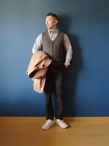 JOSEPH ABBOUD 安東 コーディネート画像