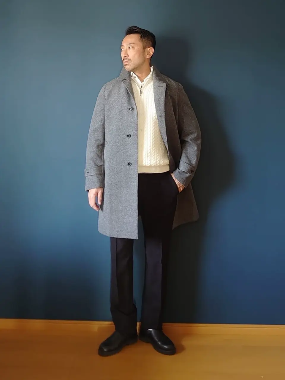 JOSEPH ABBOUD 安東 コーディネート画像