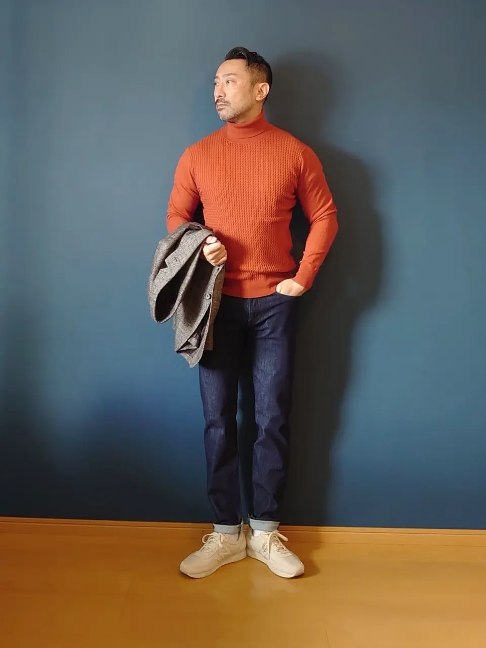 JOSEPH ABBOUD 安東 コーディネート画像