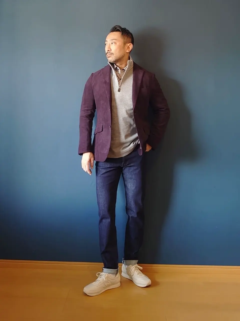 JOSEPH ABBOUD 安東 コーディネート画像