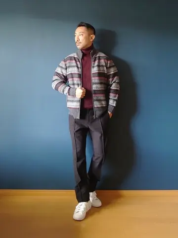 JOSEPH ABBOUD 安東 コーディネート画像