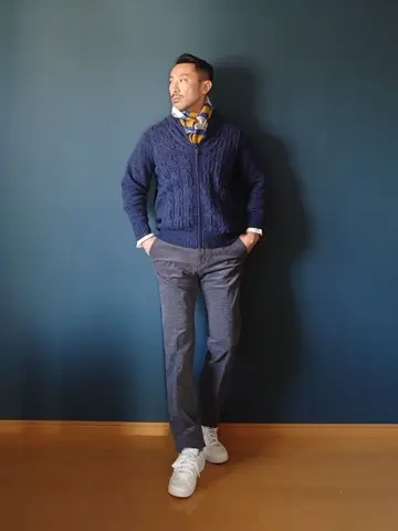 JOSEPH ABBOUD 安東 コーディネート画像