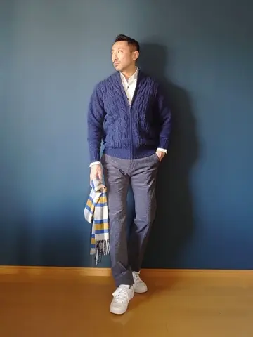 JOSEPH ABBOUD 安東 コーディネート画像