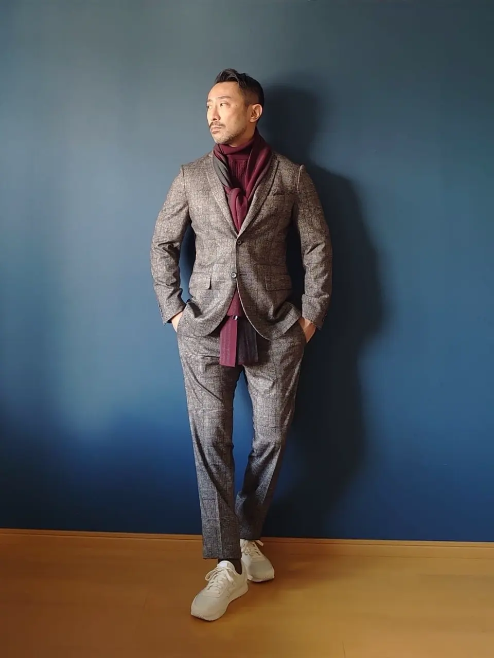 JOSEPH ABBOUD 安東 コーディネート画像