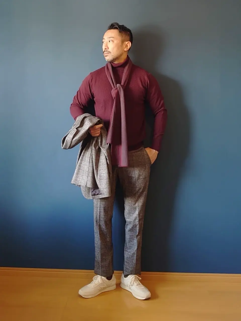 JOSEPH ABBOUD 安東 コーディネート画像