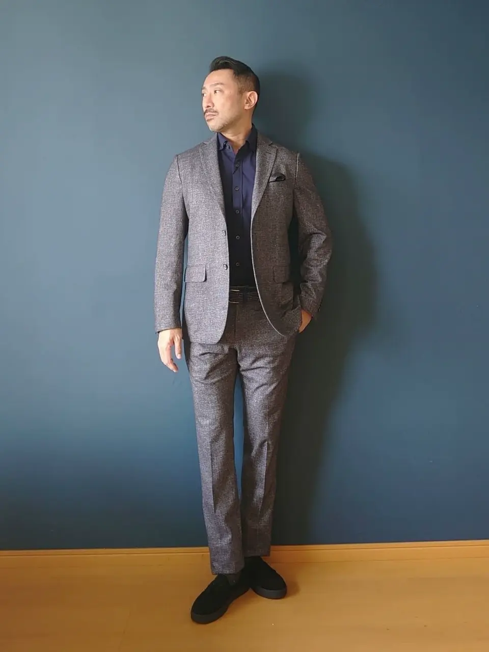 JOSEPH ABBOUD 安東 コーディネート画像