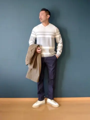 JOSEPH ABBOUD 安東 コーディネート画像