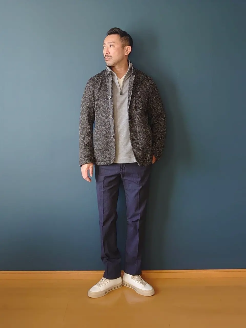 JOSEPH ABBOUD 安東 コーディネート画像