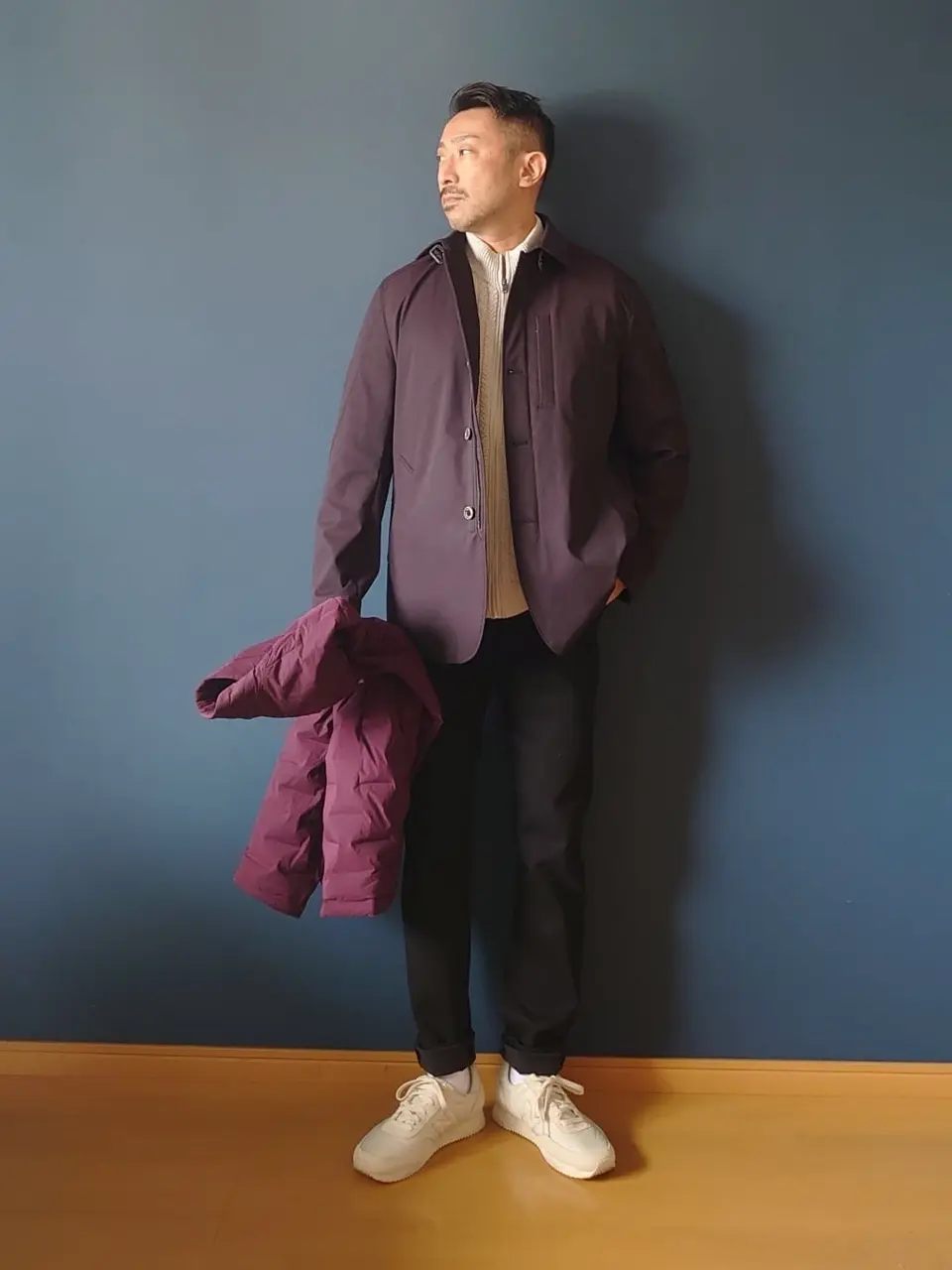 JOSEPH ABBOUD 安東 コーディネート画像