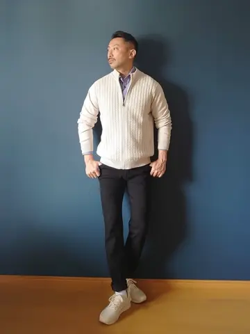 JOSEPH ABBOUD 安東 コーディネート画像