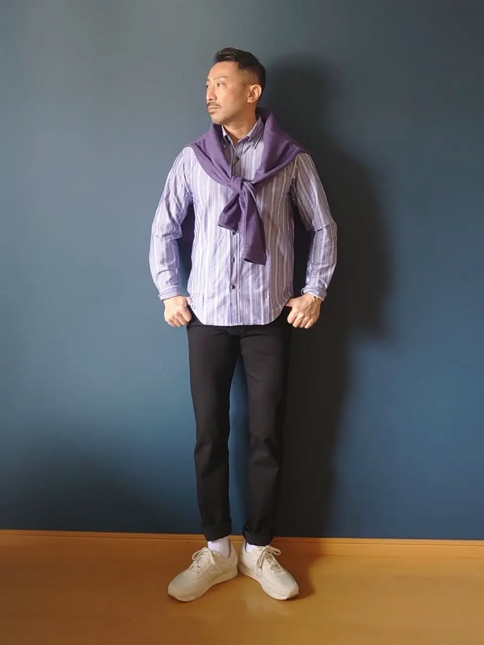 JOSEPH ABBOUD 安東 コーディネート画像