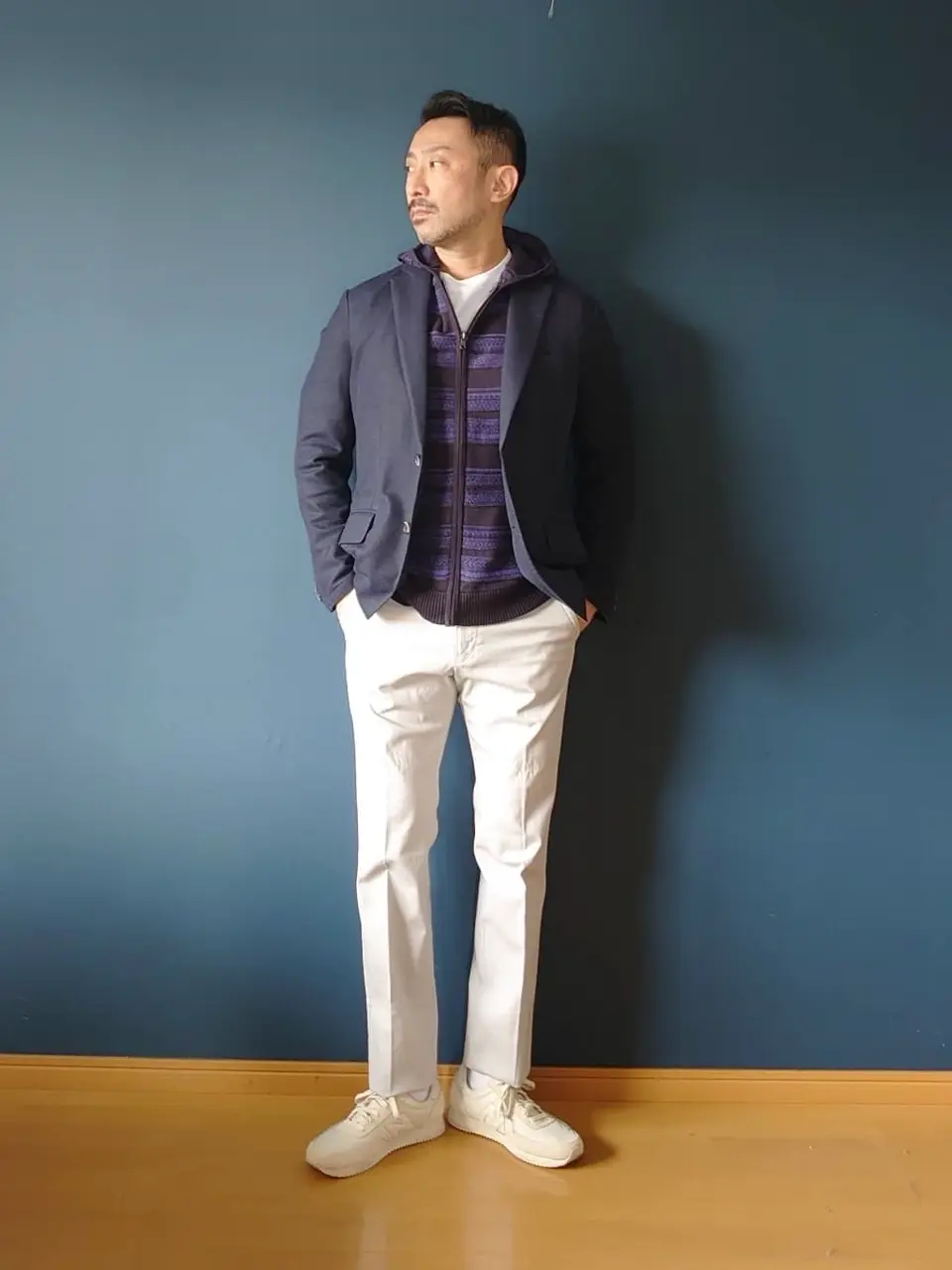 JOSEPH ABBOUD 安東 コーディネート画像