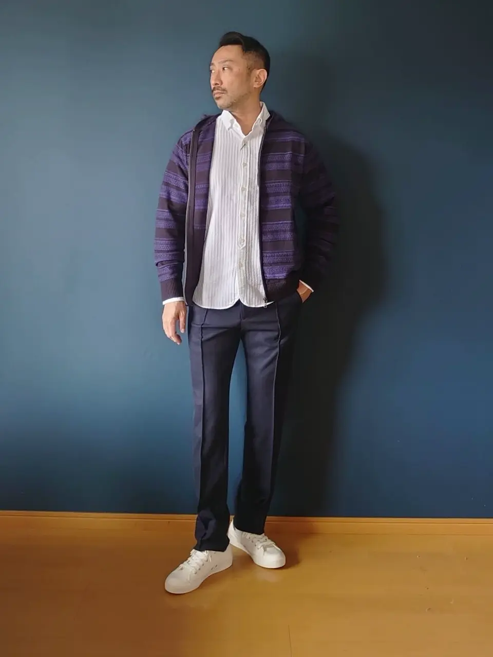 JOSEPH ABBOUD 安東 コーディネート画像