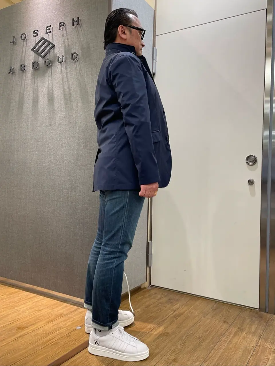 JOSEPH ABBOUD 辰見 コーディネート画像