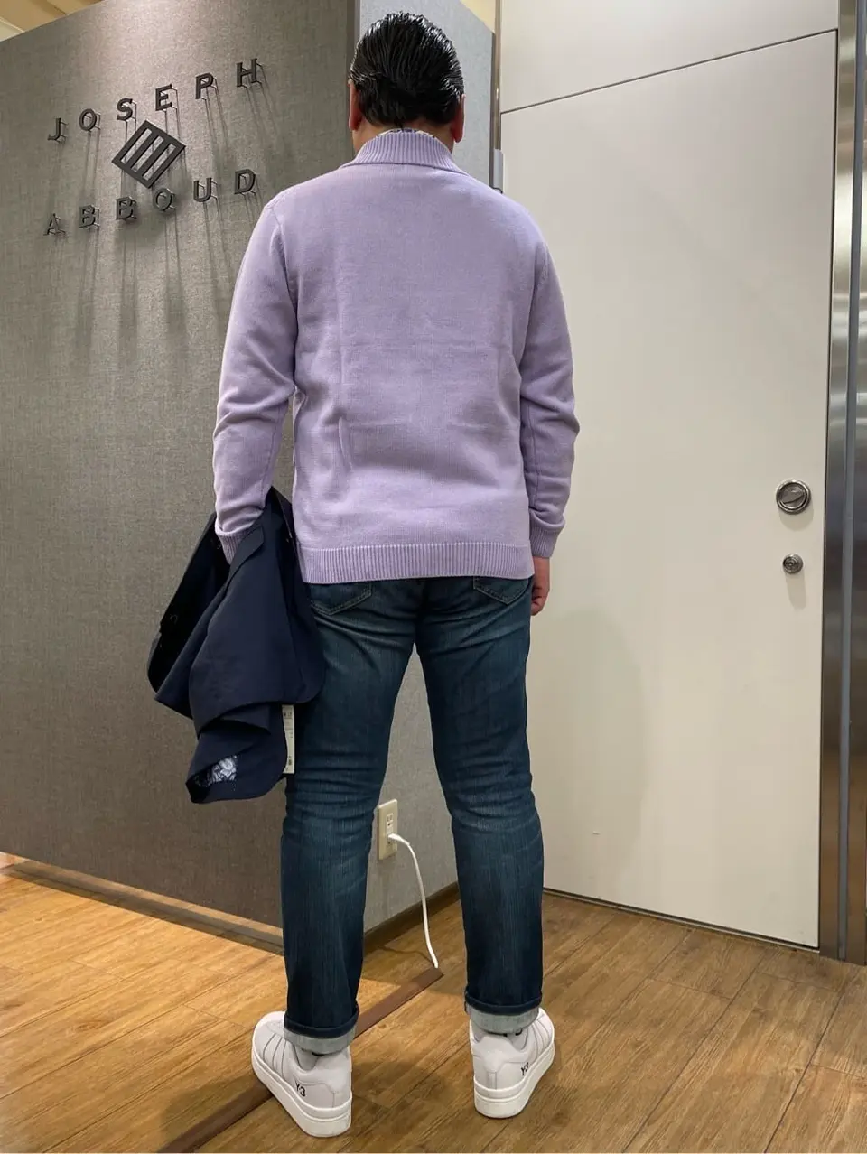 JOSEPH ABBOUD 辰見 コーディネート画像