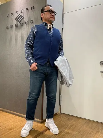 JOSEPH ABBOUD 辰見 コーディネート画像