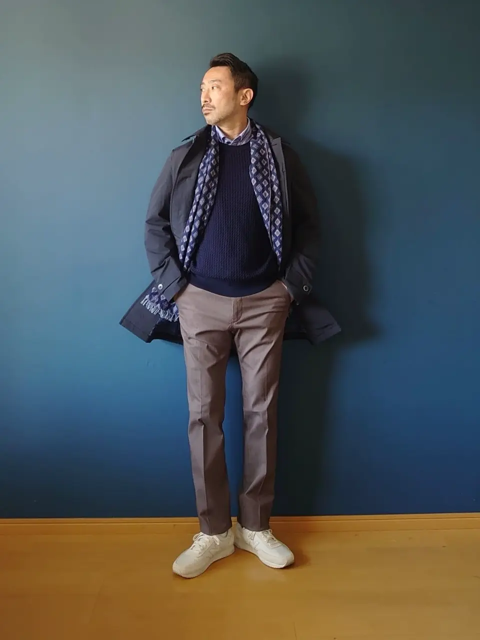 JOSEPH ABBOUD 安東 コーディネート画像