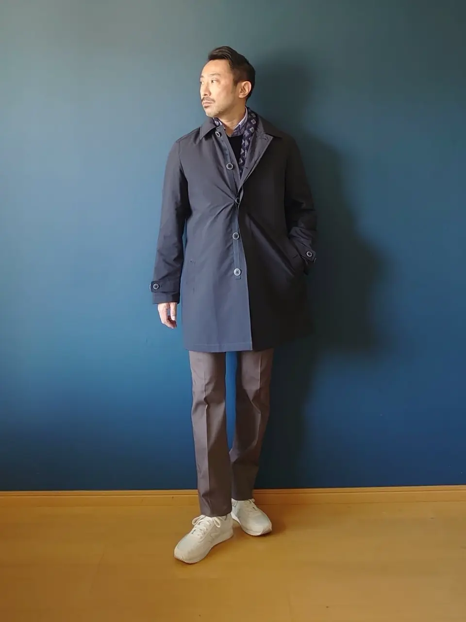 JOSEPH ABBOUD 安東 コーディネート画像