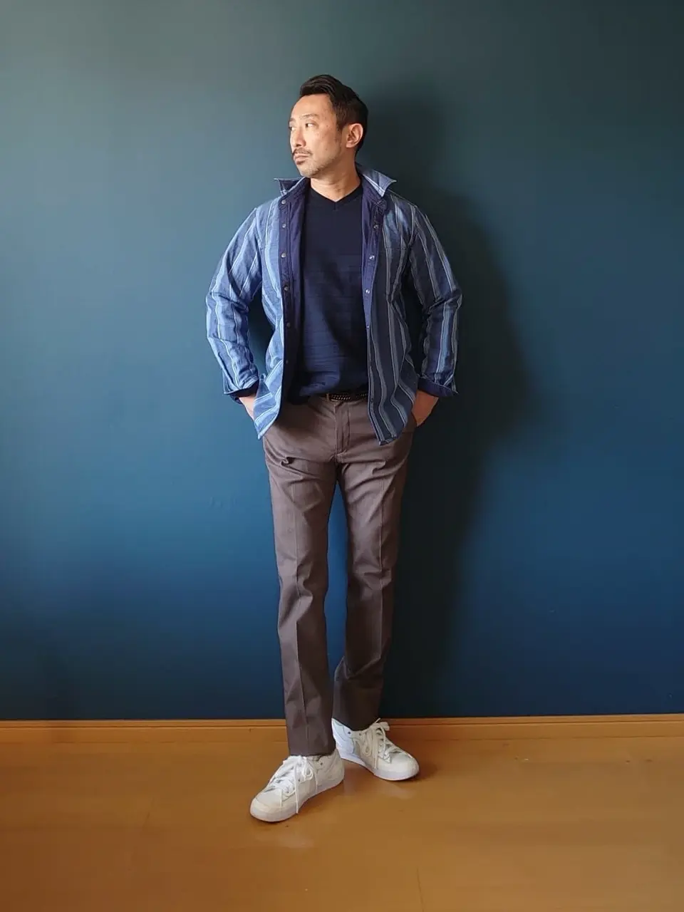 JOSEPH ABBOUD 安東 コーディネート画像