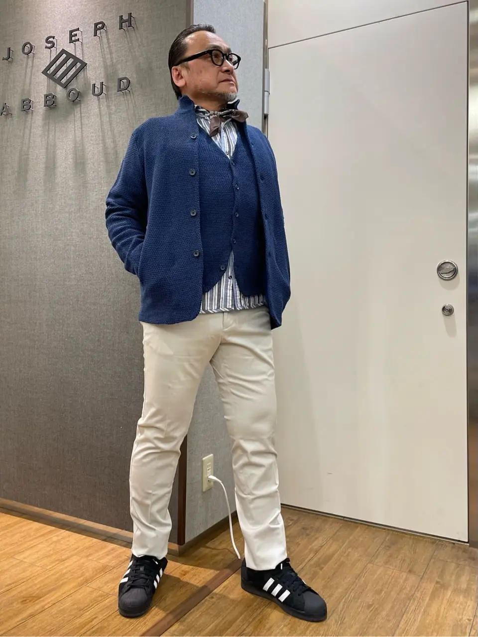JOSEPH ABBOUD 辰見 コーディネート画像