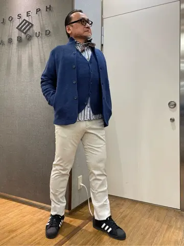 JOSEPH ABBOUD 辰見 コーディネート画像