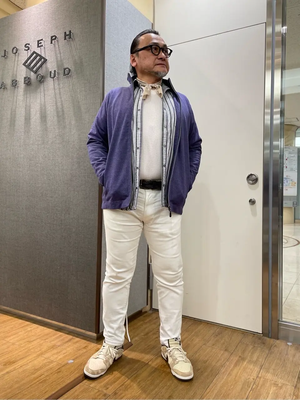 JOSEPH ABBOUD 辰見 コーディネート画像