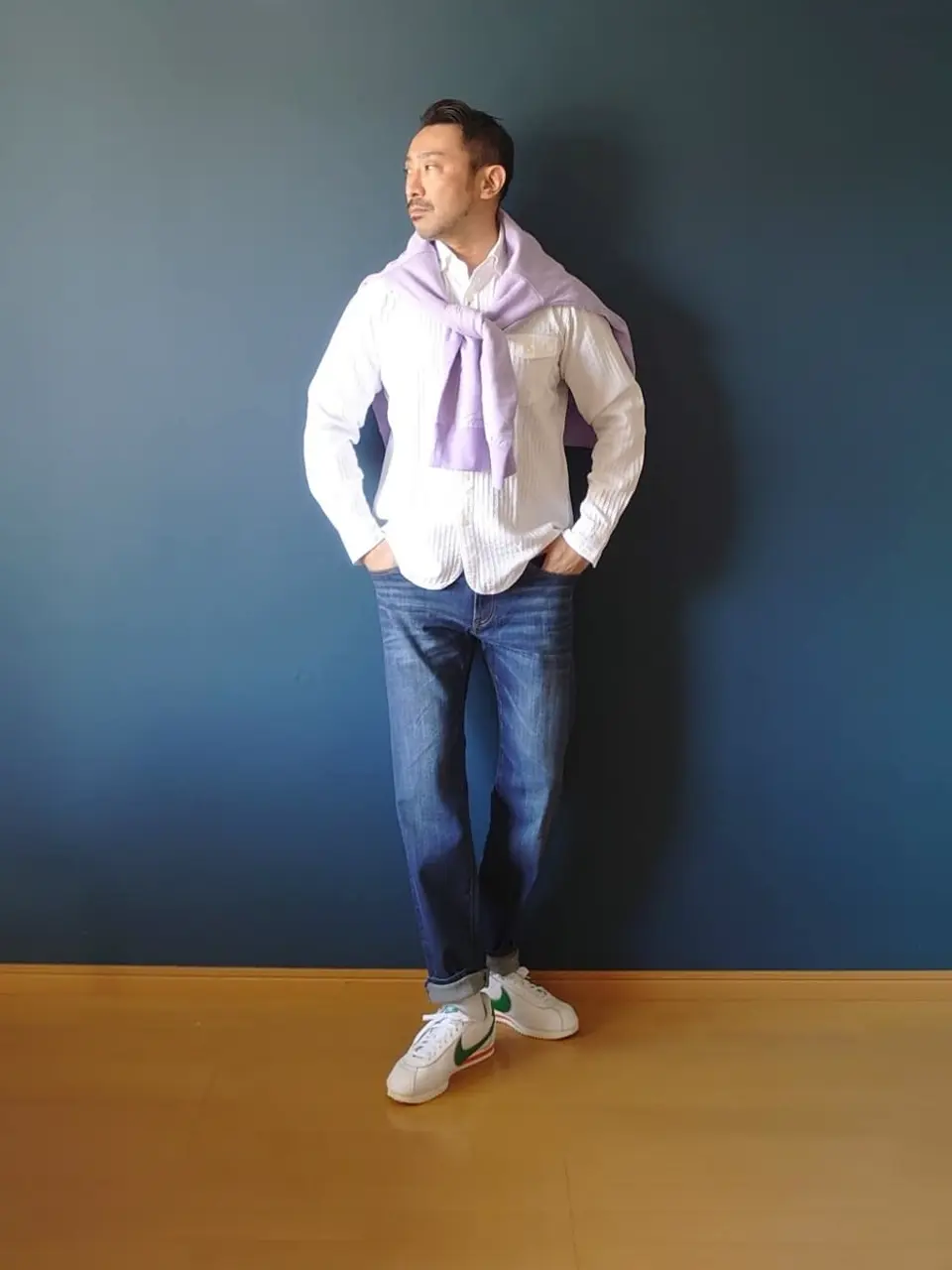 JOSEPH ABBOUD 安東 コーディネート画像