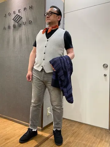 JOSEPH ABBOUD 辰見 コーディネート画像