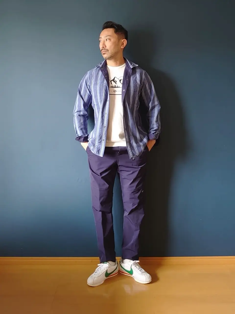 JOSEPH ABBOUD 安東 コーディネート画像