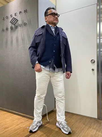 JOSEPH ABBOUD 辰見 コーディネート画像