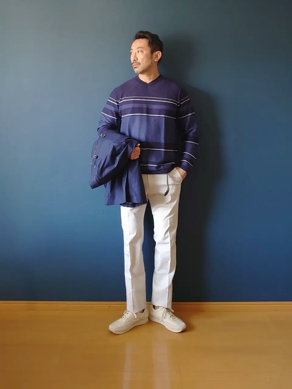 JOSEPH ABBOUD 安東 コーディネート画像