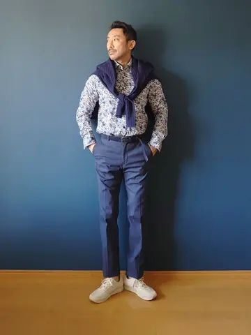 JOSEPH ABBOUD 安東 コーディネート画像