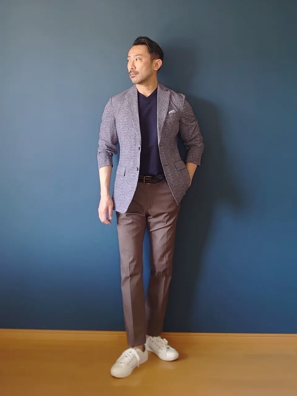 JOSEPH ABBOUD 安東 コーディネート画像