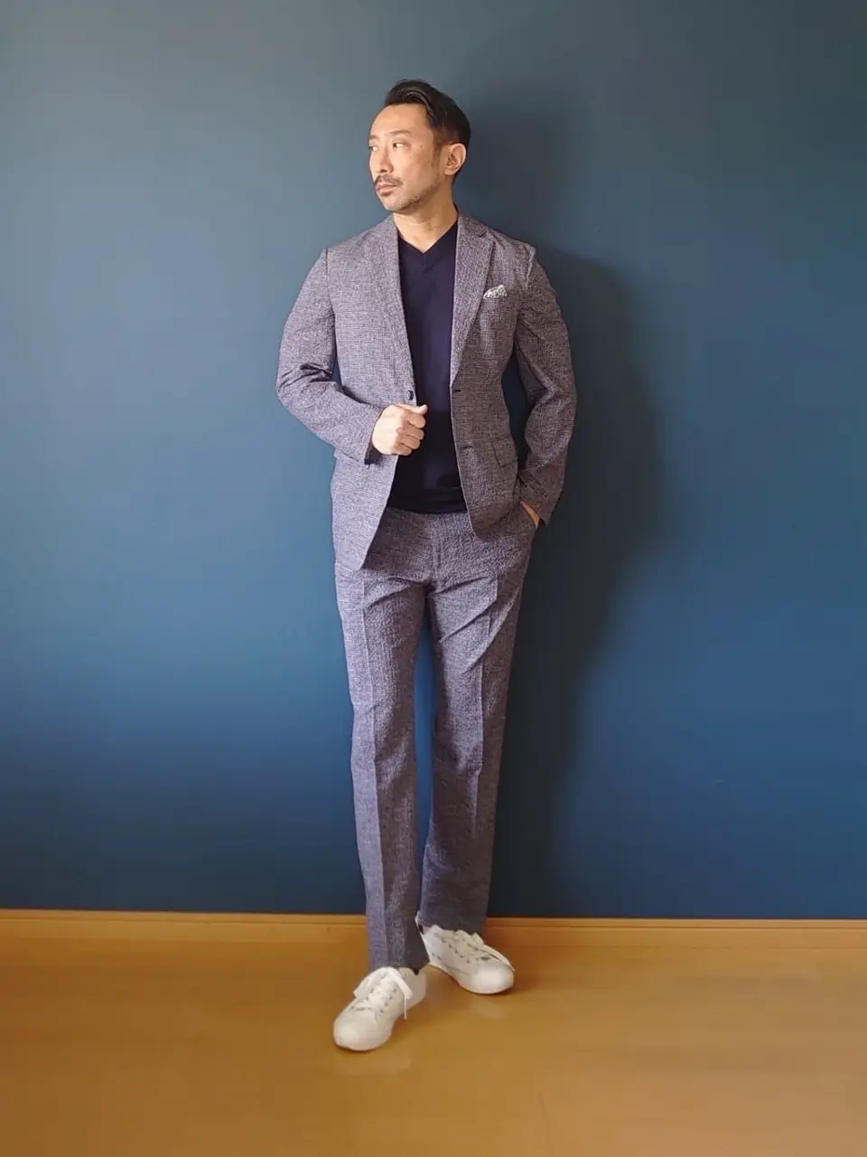 JOSEPH ABBOUD 安東 コーディネート画像