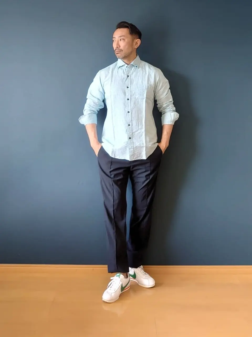 JOSEPH ABBOUD 安東 コーディネート画像