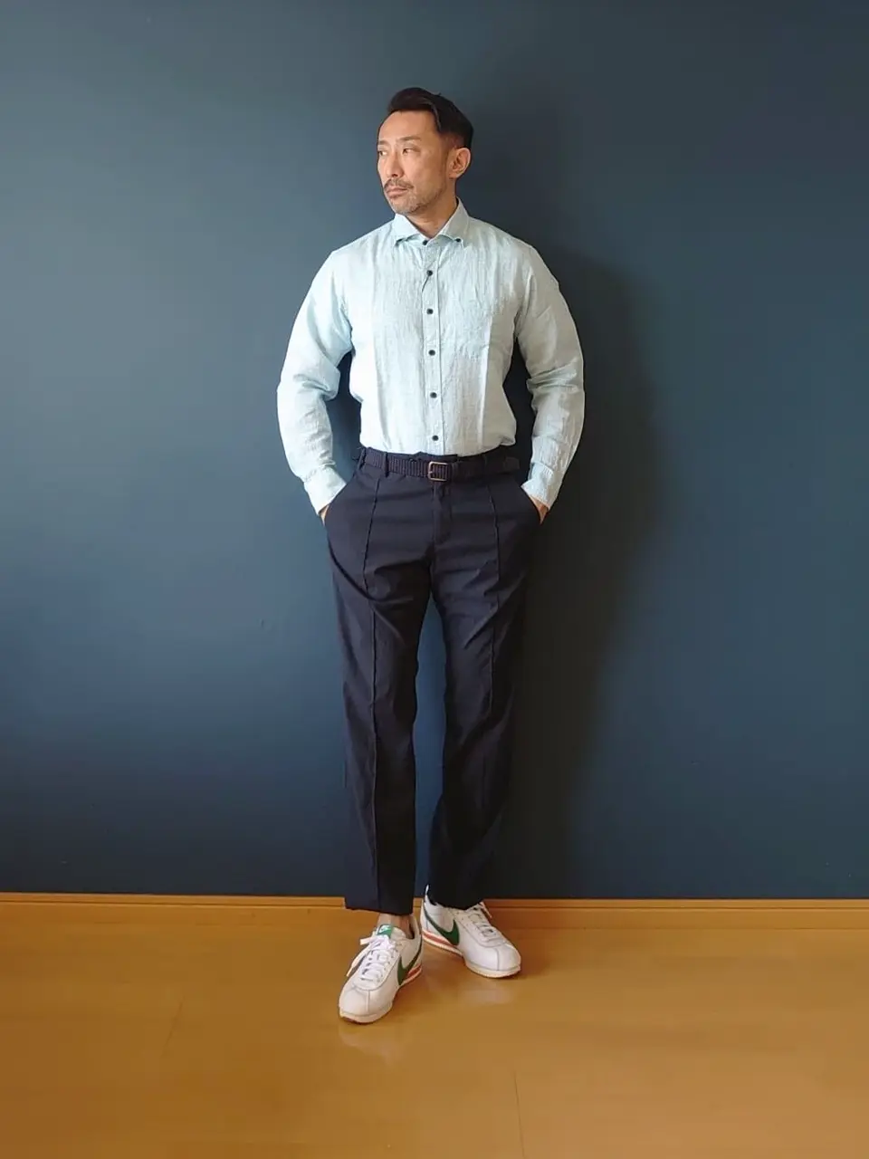 JOSEPH ABBOUD 安東 コーディネート画像