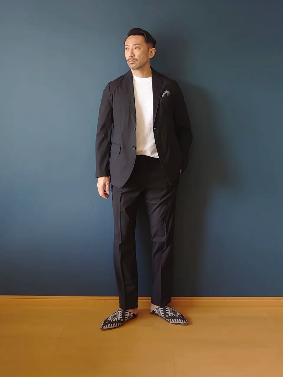 JOSEPH ABBOUD 安東 コーディネート画像