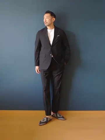 JOSEPH ABBOUD 安東 コーディネート画像