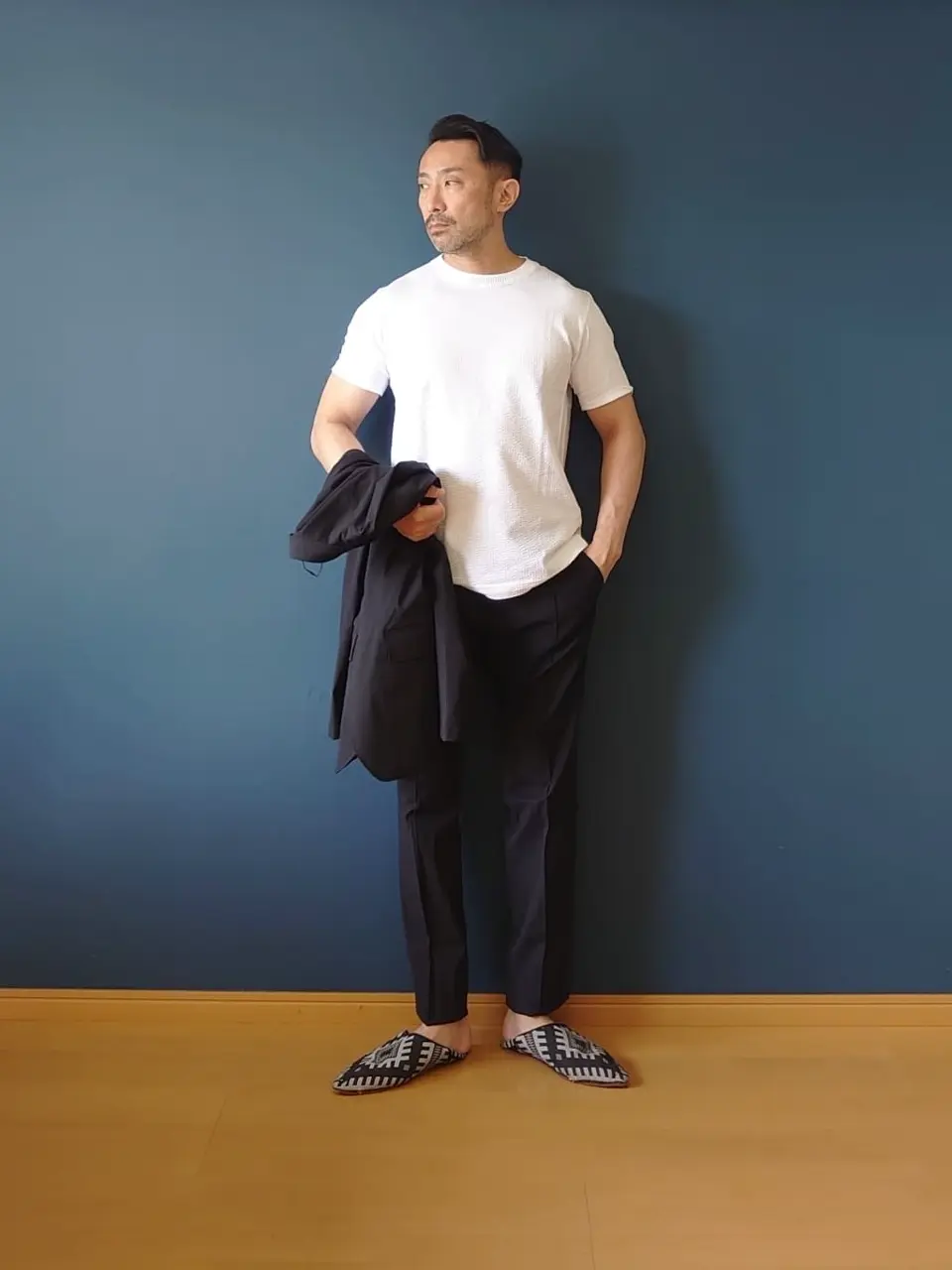 JOSEPH ABBOUD 安東 コーディネート画像