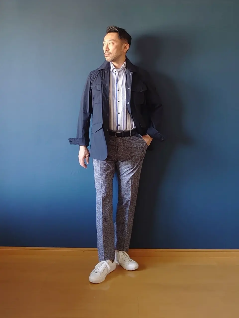 JOSEPH ABBOUD 安東 コーディネート画像